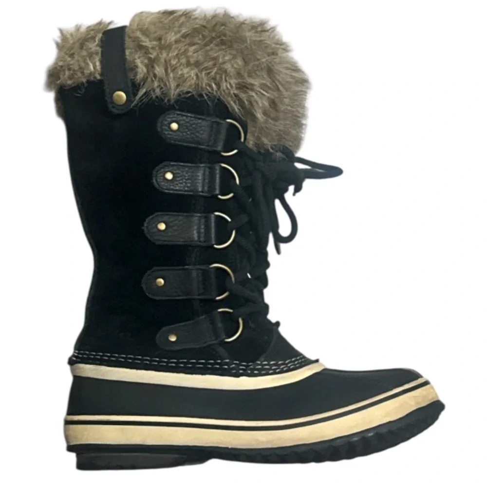 Authentic Sorel signature Joan of Arc designer waterproof winter boots Sz 6.5